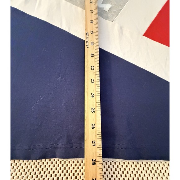 Polo Ralph Lauren Men's Sz XL Color Block T Shirt USA Red Blue Short Sleeve - Picture 6 of 7